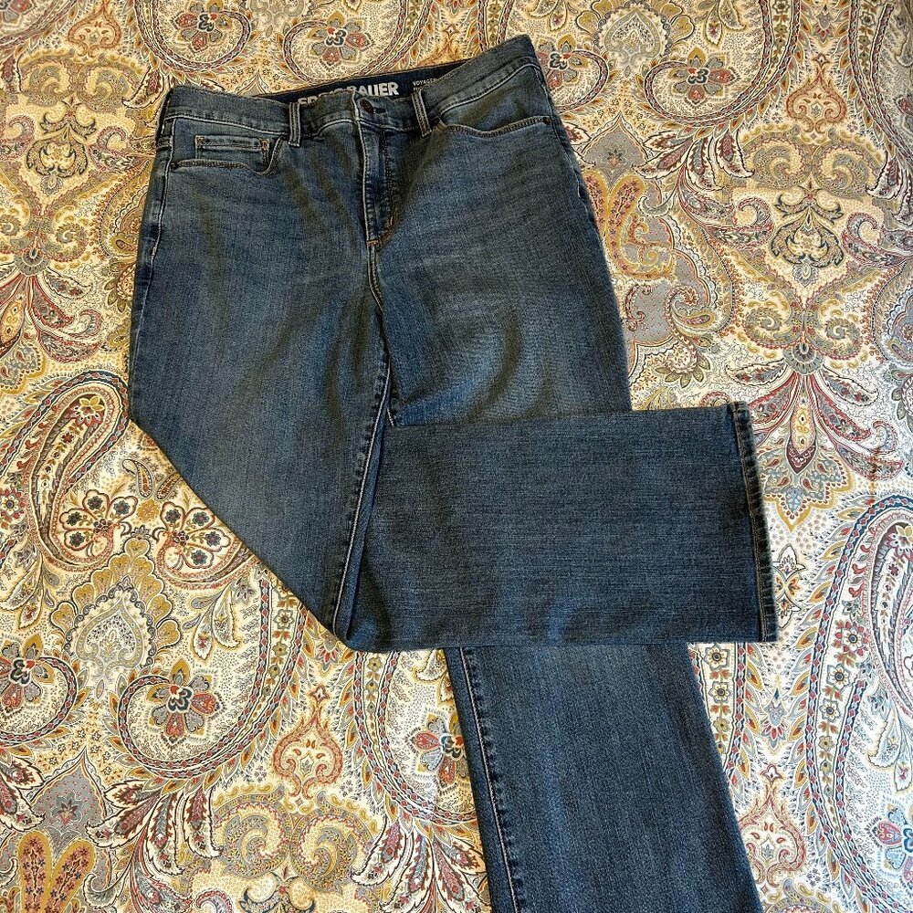 Eddie Bauer Voyager High-Rise Bootcut Jeans